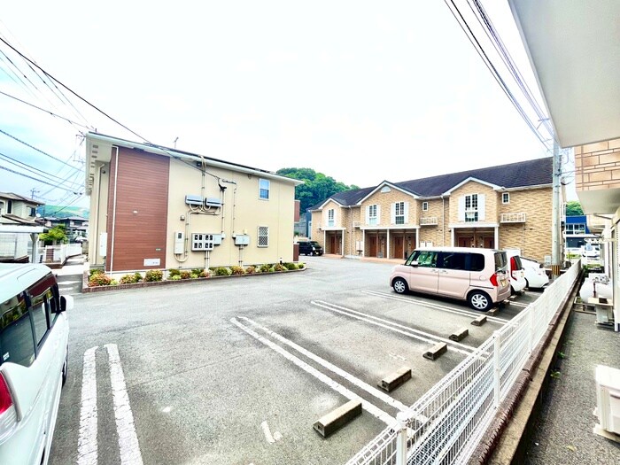 室内からの展望 レゾン岩瀬Ⅰ