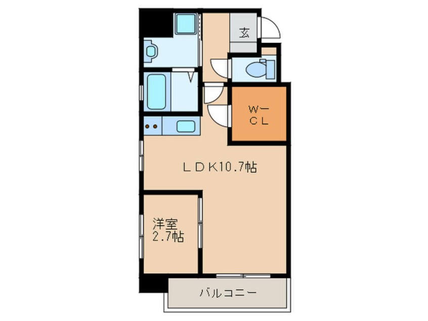 間取図 プリンシピオ赤坂