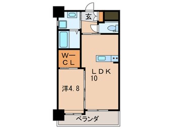 間取図 ガーデンコート門司駅前