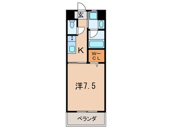 間取図 ガーデンコート門司駅前