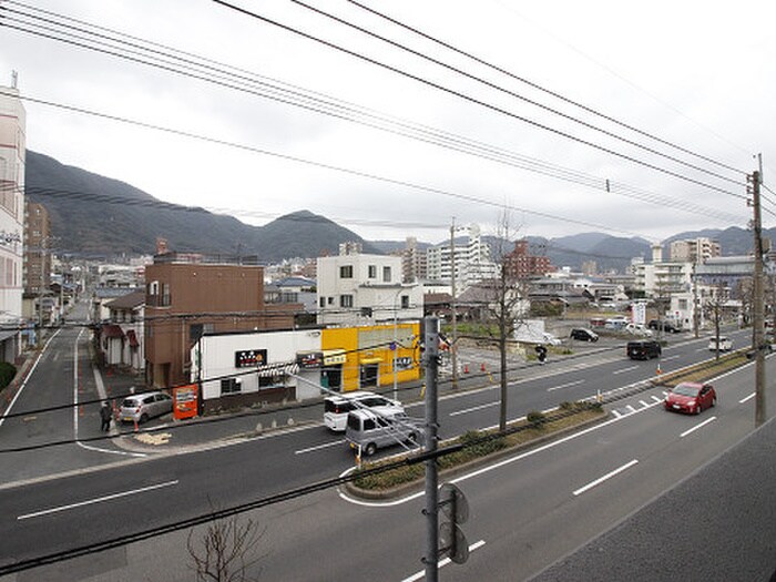 室内からの展望 ガーデンコート門司駅前