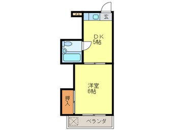 間取図 フラットフォ－シントウ