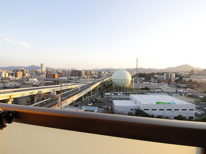 室内からの展望 ウイングス西小倉