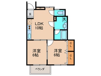 間取図 ハイビスⅠ