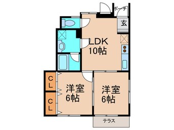 間取図 ハイビスⅠ