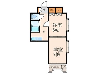 間取図 ロイヤルトレンディ