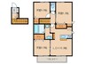D-room南福岡Ⅰ 3LDKの間取り