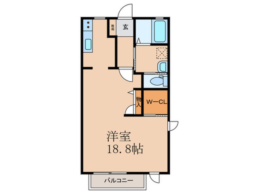 間取図 ボヌール祇園