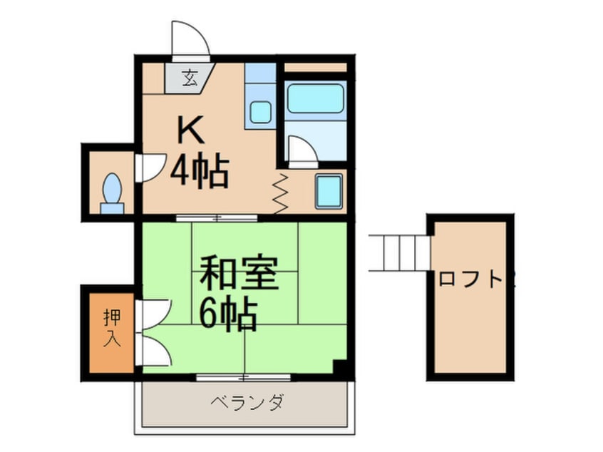 間取図 ソワール周船寺