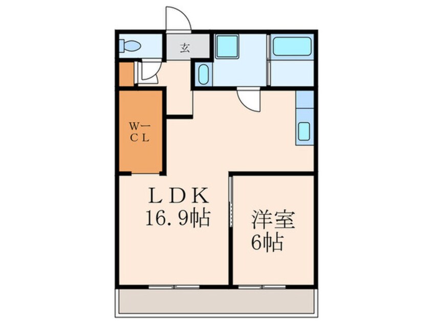 間取図 アルテハイム小倉大手町