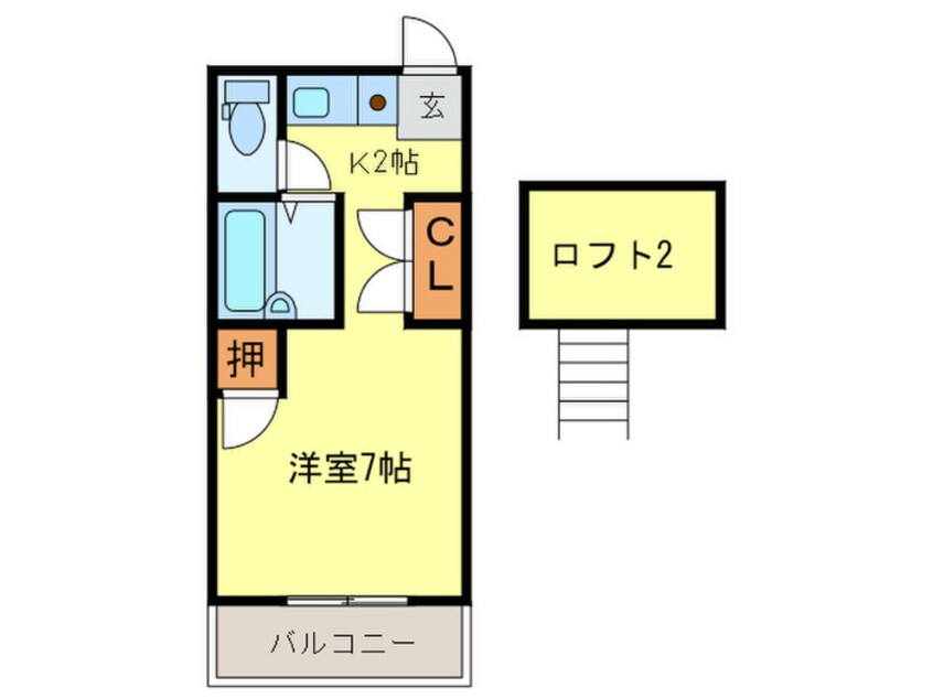 間取図 ピュアネス井尻