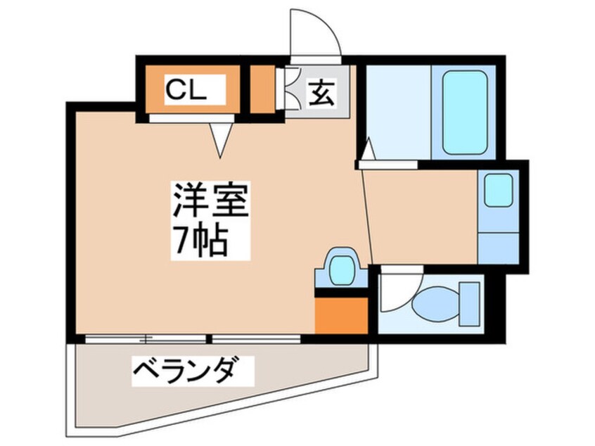 間取図 ジュネス二日市