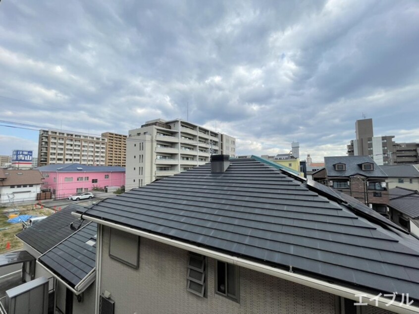 室内からの展望 D-room日赤通り