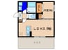 ロイヤルシティ九工大前 1LDKの間取り