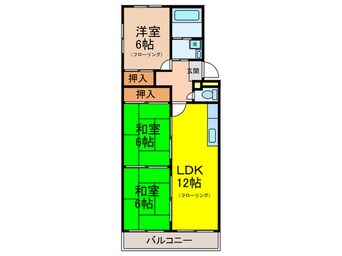 間取図 川上ハイツ