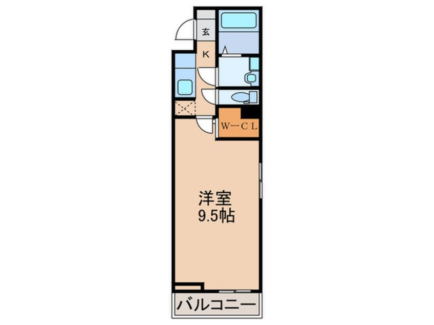 間取図 カルフール千防