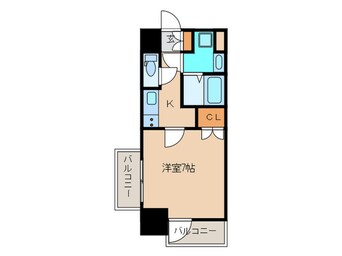 間取図 ｻｳﾞｫｲ箱崎ｾﾝﾄﾘｼﾃｨ(1005)