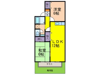 間取図 リベール春日Ａ