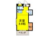サンサ－ラ大橋 1Rの間取り