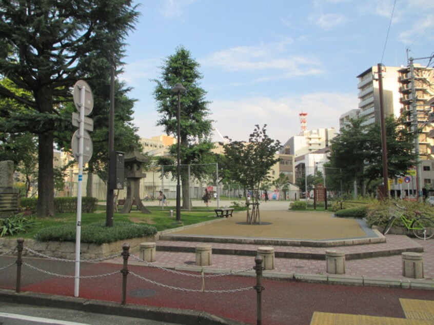 春吉公園(公園)まで335m エンクレスト天神Ⅲ(1206)