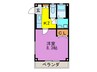 シャトレーヌ諸岡 1Kの間取り