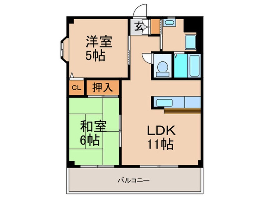 間取図 サンシャイン志免