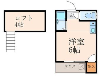 間取図 ガ－ディア城野