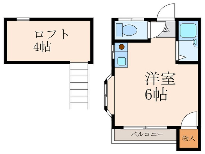 間取図 ガ－ディア城野