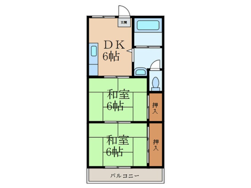 間取図 第２下田ビル