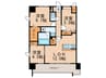 CINQ IWASE BLD　 3LDKの間取り