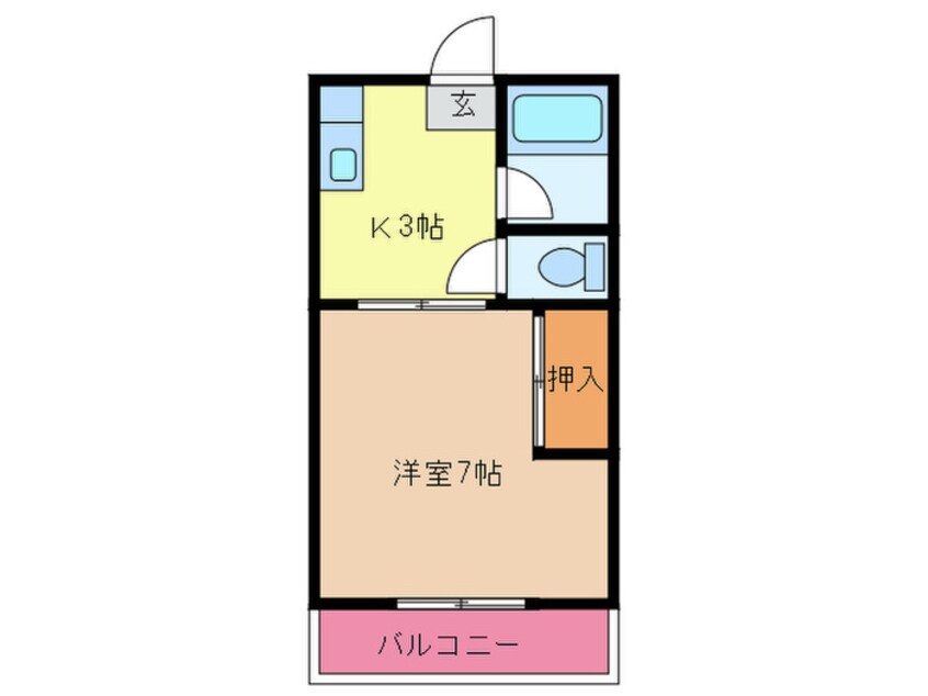 間取図 ハイツ新宮苑