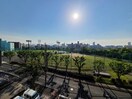 球場(公園)まで50m パ－クサイドハイツ