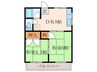 寿苑 2DKの間取り