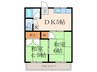 寿苑 2DKの間取り