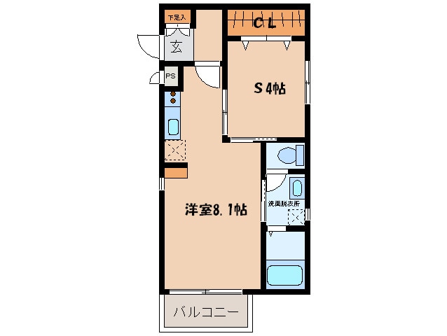 間取り図 シングルコート九大学研都市