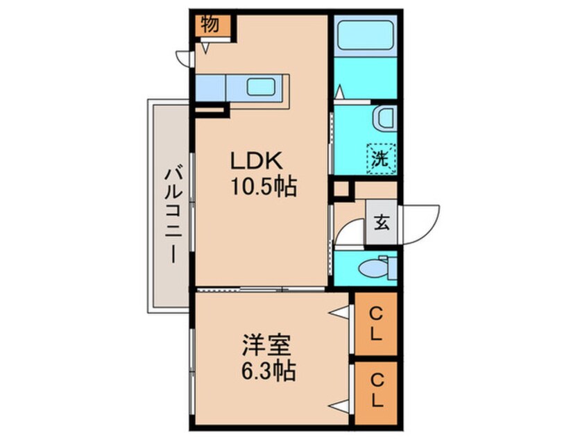 間取図 Shamaison M K Ash