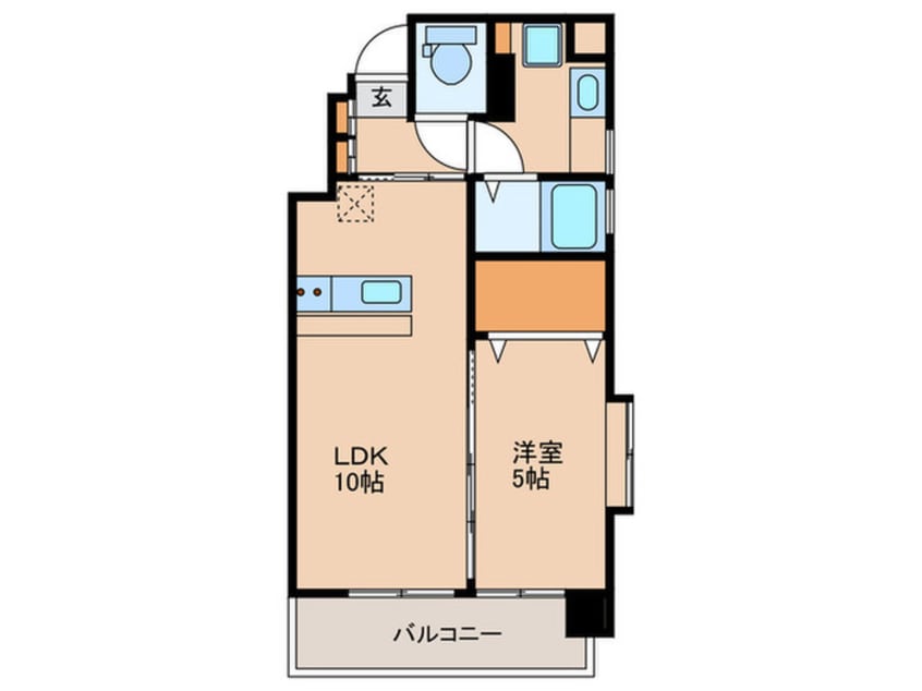 間取図 エルシオン平之町