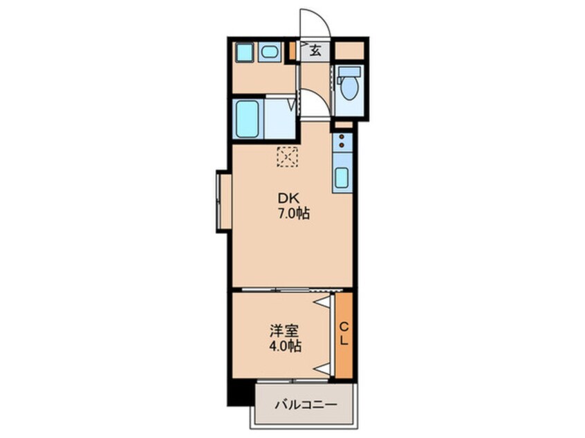 間取図 エルシオン平之町