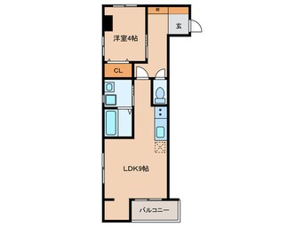 間取図 ユゥ＆ミィ金山駅前Ｇ棟