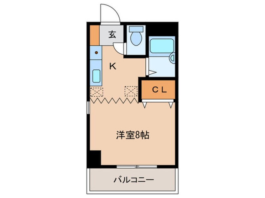 間取図 姪浜きどビル