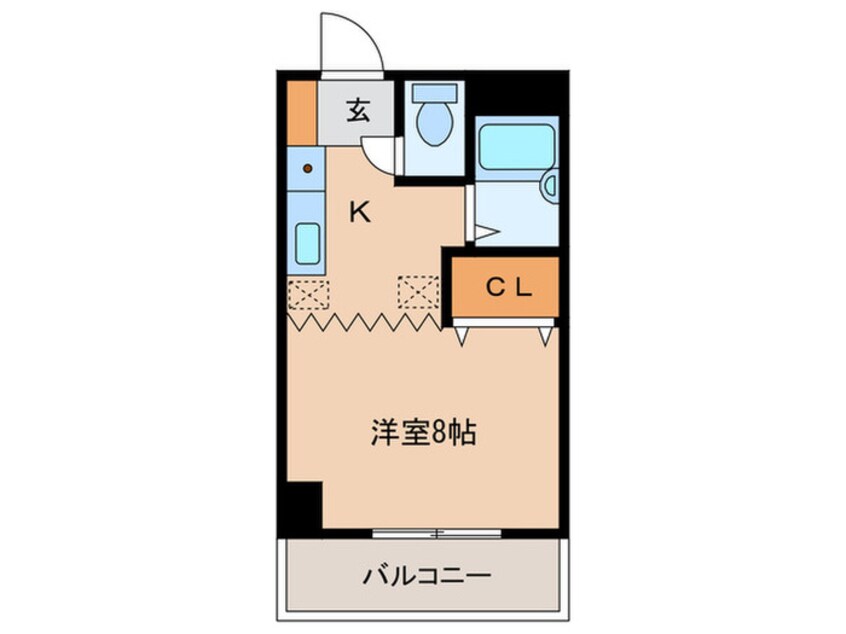 間取図 姪浜きどビル