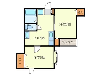 間取図 トリビュート薬院