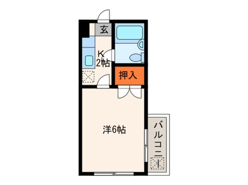 間取図 ヒルズ城南