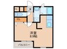 Ｓｕｎ　ｒｉｓｅ　葉月館 1Rの間取り