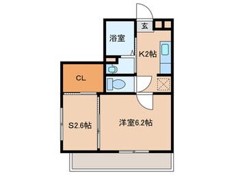 間取図 Ｓｕｎ　ｓｈｉｎｅ　葉月館