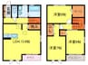 キャトルセゾンＡ棟 3LDKの間取り