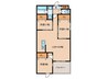 MODERN　PALAZZO姪浜Ⅱ 3LDKの間取り