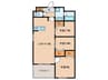 MODERN　PALAZZO姪浜Ⅱ 3LDKの間取り