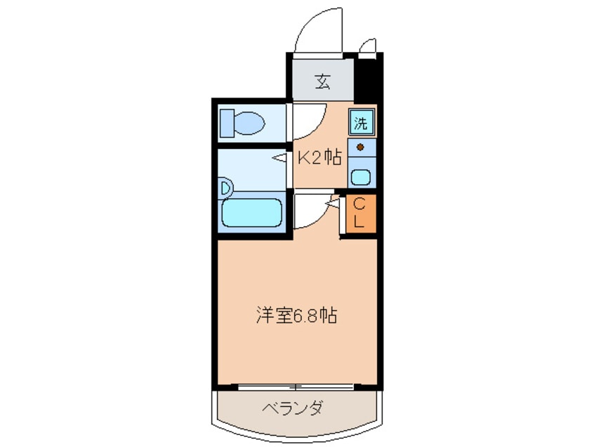 間取図 モンタ－ニュⅡ