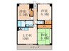 ラ・ヴィ嵐山 3LDKの間取り